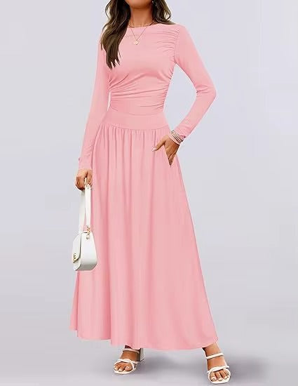 Soft elegance dress, calm and natural