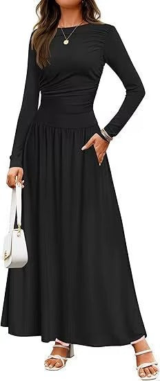 Soft elegance dress, calm and natural