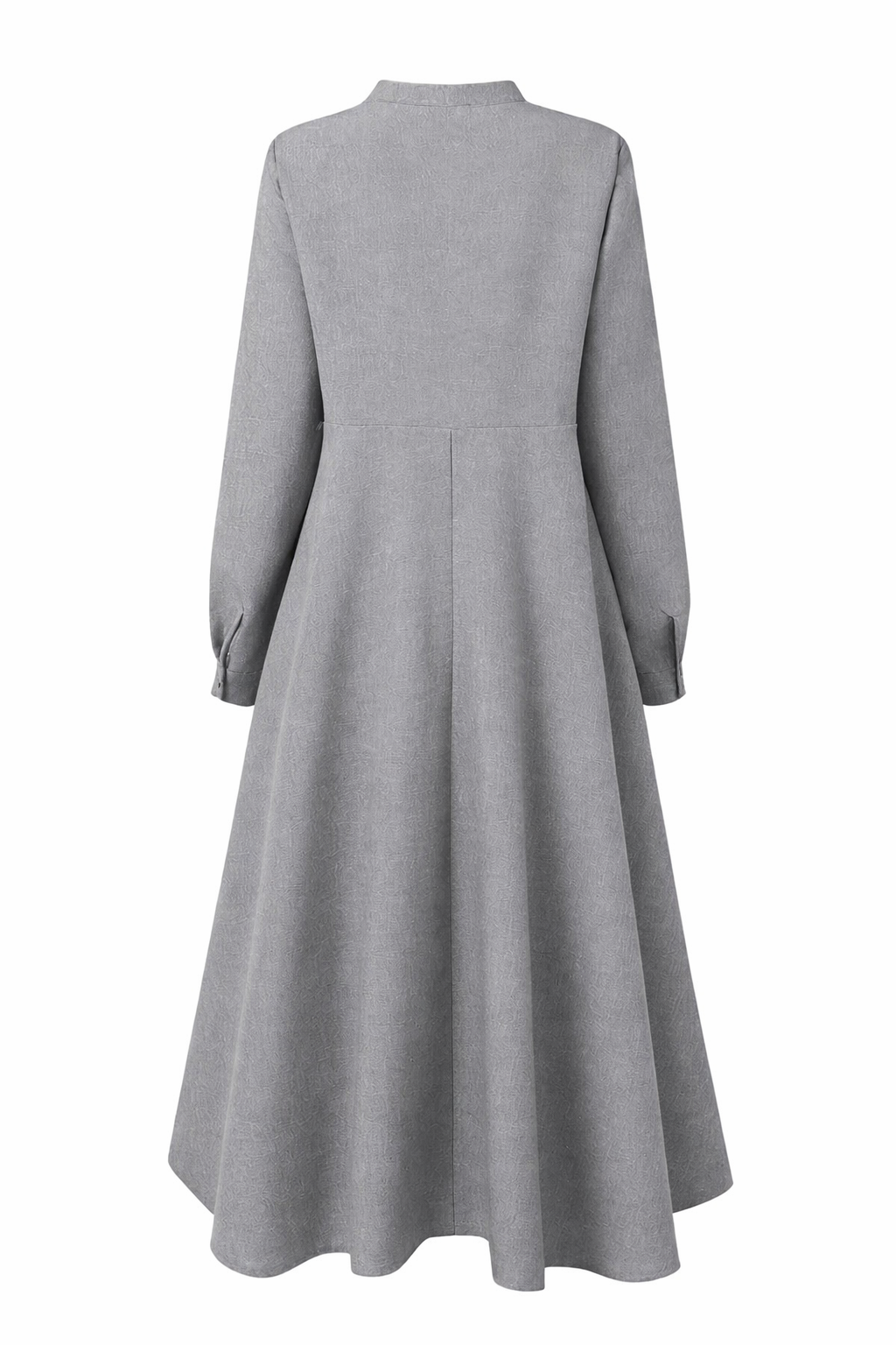 Long-sleeve midi dress