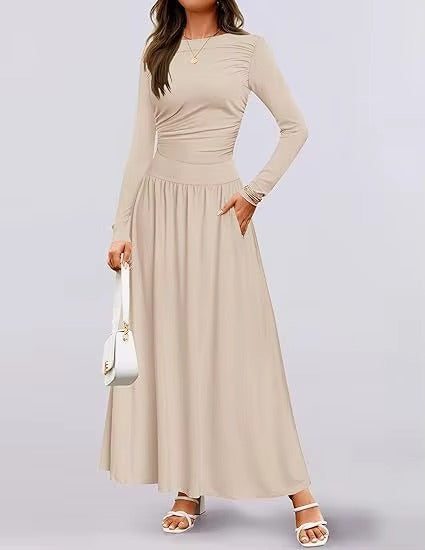 Soft elegance dress, calm and natural
