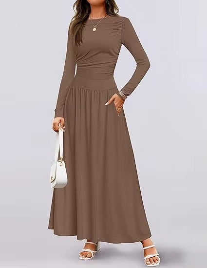 Soft elegance dress, calm and natural