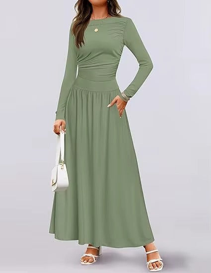 Soft elegance dress, calm and natural